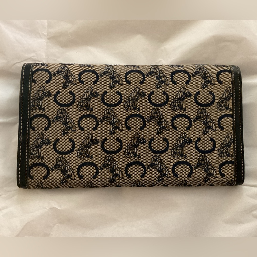 CELINE Vintage Horse Carriage Long Wallet – Archive Era. Made in Italy - Picture 12 of 14
